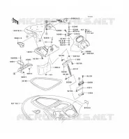 PIECE COQUE AV pour Kawasaki JET SKI STX-12F 2004