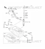 RESERVOIR CARBURANT pour Kawasaki JET SKI STX-12F 2004