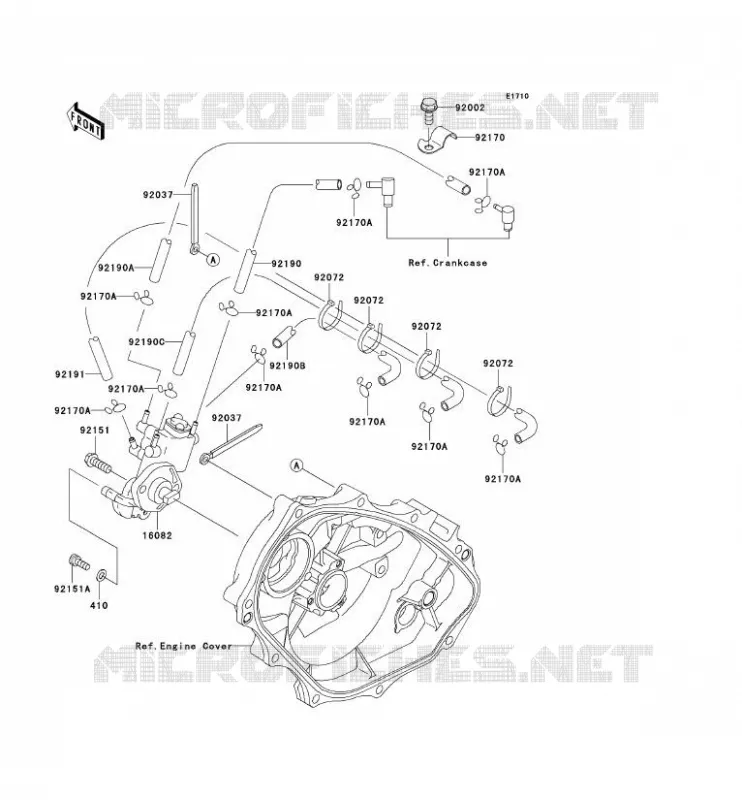 POMPE A HUILE Kawasaki JET SKI 1200 2005 JET SKI 1200 STX-R  JT1200-C2