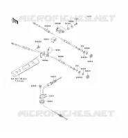 CABLES pour Kawasaki JET SKI STX-15F 2004