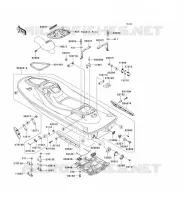 COQUE pour Kawasaki JET SKI STX-15F 2004