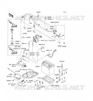 &Eacute;QUIPEMENT ELECTRIQUE pour Kawasaki JET SKI STX-15F 2004