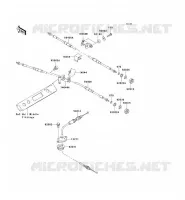 CABLES pour Kawasaki JET SKI STX-15F 2008