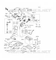 &Eacute;QUIPEMENT ELECTRIQUE pour Kawasaki JET SKI STX-15F 2008