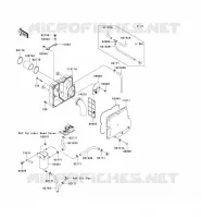 SILENCIEUX ADMISSION pour Kawasaki JET SKI STX-15F 2008