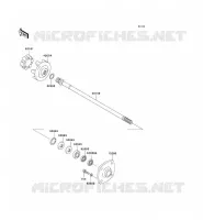ARBRE DE TRANSMISSION pour Kawasaki JET SKI STX-15F 2009