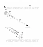 ARBRE DE TRANSMISSION pour Kawasaki JET SKI ULTRA 250X 2007