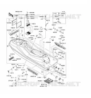 COQUE pour Kawasaki JET SKI ULTRA 250X 2007