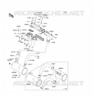 &Eacute;CHAPPEMENT pour Kawasaki JET SKI ULTRA 250X 2007