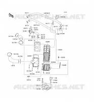 INTER COOLER pour Kawasaki JET SKI ULTRA 250X 2007