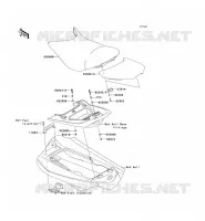 SELLE pour Kawasaki JET SKI ULTRA 250X 2007
