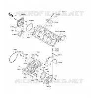 COUVERCLES MOTEUR pour Kawasaki JET SKI ULTRA LX 2007