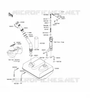RESERVOIR CARBURANT pour Kawasaki JET SKI ULTRA LX 2007