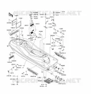 COQUE pour Kawasaki JET SKI ULTRA LX 2008