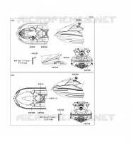 LABEL pour Kawasaki JET SKI ULTRA LX 2008