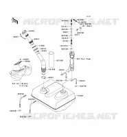 RESERVOIR CARBURANT pour Kawasaki JET SKI ULTRA LX 2008