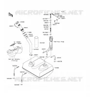 RESERVOIR CARBURANT pour Kawasaki JET SKI ULTRA 260LX 2009