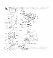&Eacute;QUIPEMENT ELECTRIQUE pour Kawasaki JET SKI ULTRA 300X 2011