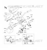 GUIDON pour Kawasaki JET SKI ULTRA 300X 2011