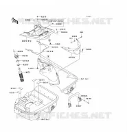 PIECE COQUE AR pour Kawasaki JET SKI ULTRA 300X 2011