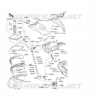 PIECE COQUE AV pour Kawasaki JET SKI ULTRA 300X 2011