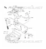 PIECE COQUE AR pour Kawasaki JET SKI ULTRA 300X 2011