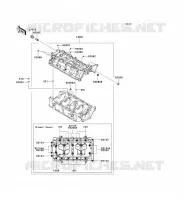 CARTER MOTEUR(S) pour Kawasaki JET SKI ULTRA 300X 2012