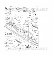 COQUE pour Kawasaki JET SKI ULTRA 300X 2012
