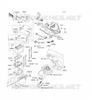 &Eacute;QUIPEMENT ELECTRIQUE pour Kawasaki JET SKI ULTRA 300X 2012