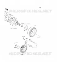 G&Eacute;N&Eacute;RATEUR pour Kawasaki JET SKI ULTRA 300X 2012