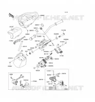 GUIDON pour Kawasaki JET SKI ULTRA 300X 2012