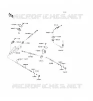 CABLES pour Kawasaki JET SKI ULTRA 300X 2012