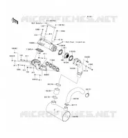 &Eacute;CHAPPEMENT pour Kawasaki JET SKI ULTRA 300X 2012