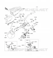 GUIDON pour Kawasaki JET SKI ULTRA 300X 2012