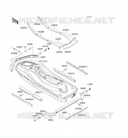 MOUSSES pour Kawasaki JET SKI ULTRA 300X 2012