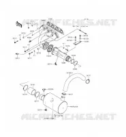 &Eacute;CHAPPEMENT pour Kawasaki JET SKI ULTRA LX 2013