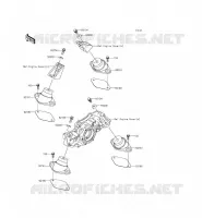 SUPPORT MOTEUR pour Kawasaki JET SKI ULTRA LX 2013