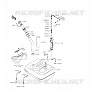 RESERVOIR CARBURANT pour Kawasaki JET SKI ULTRA 310LX 2014