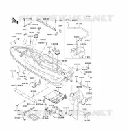 COQUE pour Kawasaki JET SKI STS 1996
