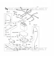 &Eacute;QUIPEMENT ELECTRIQUE pour Kawasaki JET SKI STS 1996
