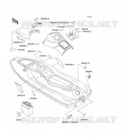 LABEL pour Kawasaki JET SKI STS 1996