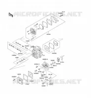PI&Egrave;CES DE CARBURATEUR pour Kawasaki JET SKI STS 1996