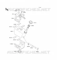 R&Eacute;SERVOIR D'HUILE pour Kawasaki JET SKI STS 1996