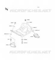 SUPPORT MOTEUR pour Kawasaki JET SKI STS 1996