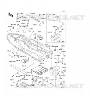 COQUE pour Kawasaki JET SKI STS 1997