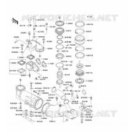&Eacute;CHAPPEMENT pour Kawasaki JET SKI STS 1997