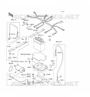 &Eacute;QUIPEMENT ELECTRIQUE pour Kawasaki JET SKI STS 1997