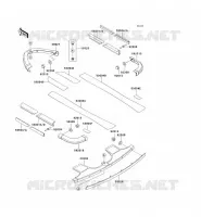 MOUSSES pour Kawasaki JET SKI STS 1997
