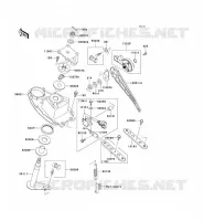 POIGNEE POLE pour Kawasaki JET SKI STS 1997