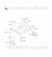 SUPPORT MOTEUR pour Kawasaki JET SKI STS 1997